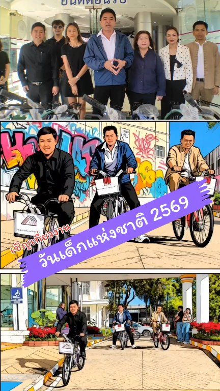 📢 วันเด็กปีนี้...สนุกแน่!! นายกฯ ศิริชิน หารพิทักษ์พงศ์ จัดเต็มเพื่อเด็กพิษณุโลก 👧👦✨