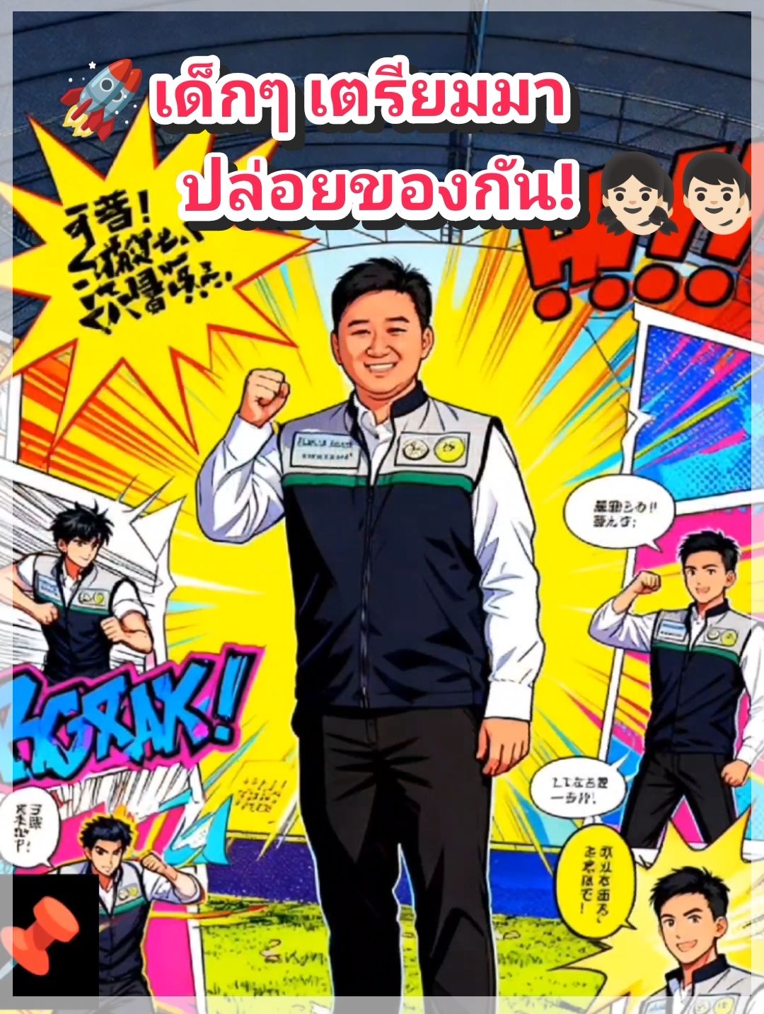 📸 ผู้บริหารลงพื้นที่เอง! เตรียมความพร้อมจัดงานวันเด็กแห่งชาติ 2569 🚧✨