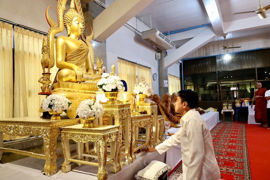 นายกเทศมนตรีนครพิษณุโลก เป็นประธานในพิธีทำบุญอุทิศส่วนกุศล (ทักษิณานุประทาน) แด่พระปัญญาภิมณฑ์มุนี อดีตเจ้าอาวาสวัดเจดีย์ยอดทอง