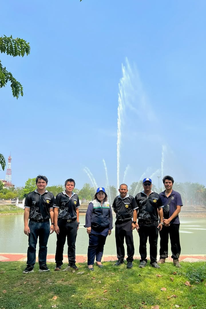 ⛲ เทศบาลนครพิษณุโลก ติดตั้งน้ำพุทุ่นลอยพร้อมแสงสี เพิ่มออกซิเจนให้แหล่งน้ำกลางเมือง💦🌿