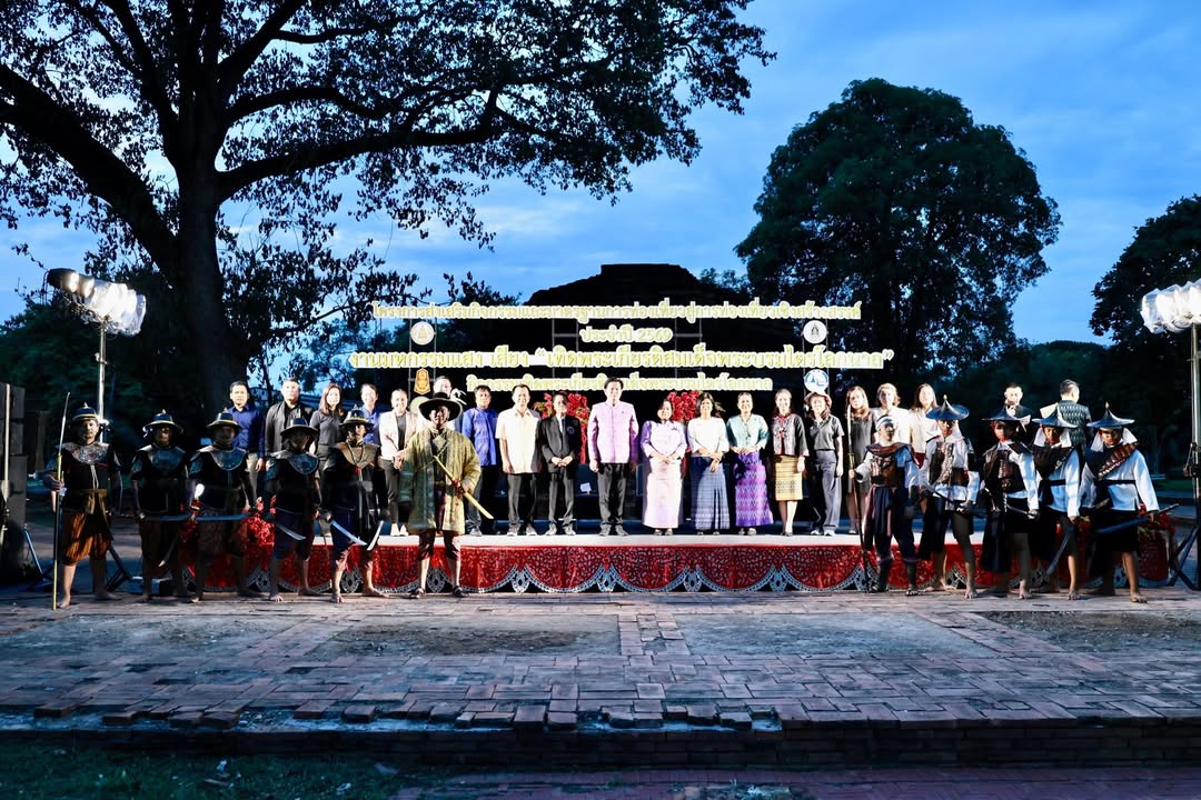 เทศบาลนครพิษณุโลก ร่วมงานแถลงข่าวการแสดงแสง สี เสียง ละครอิงประวัติศาสตร์ “เทิดพระเกียรติสมเด็จพระบรมไตรโลกนาถ” ประจำปี พ.ศ. 2569