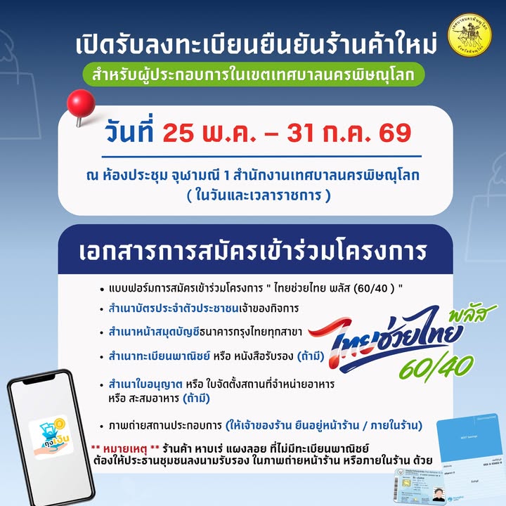 📌เทศบาลนครพิษณุโลก