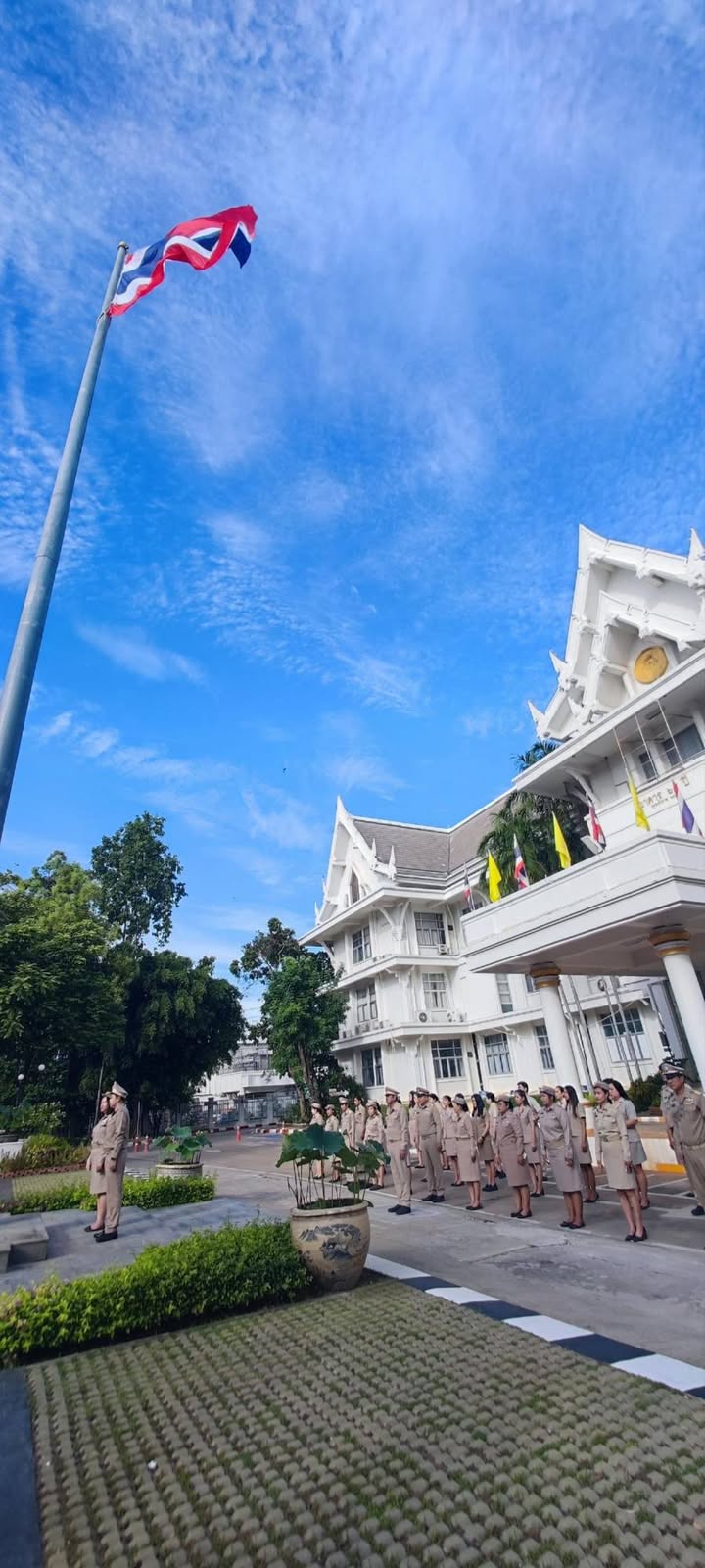 เทศบาลนครพิษณุโลก จัดกิจกรรมเคารพธงชาติ ประจำวันที่ 22 มิถุนายน 2569