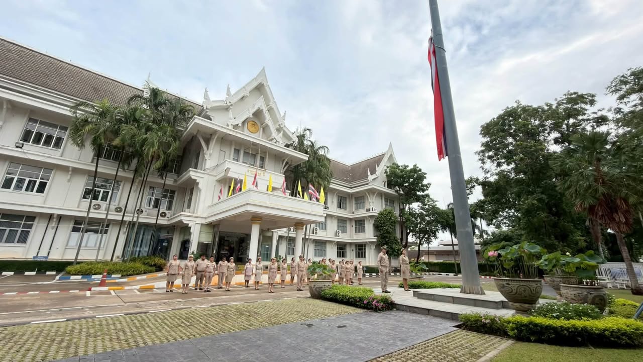 เทศบาลนครพิษณุโลก จัดกิจกรรมเคารพธงชาติ ประจำวันที่ 6 กรกฎาคม 2569