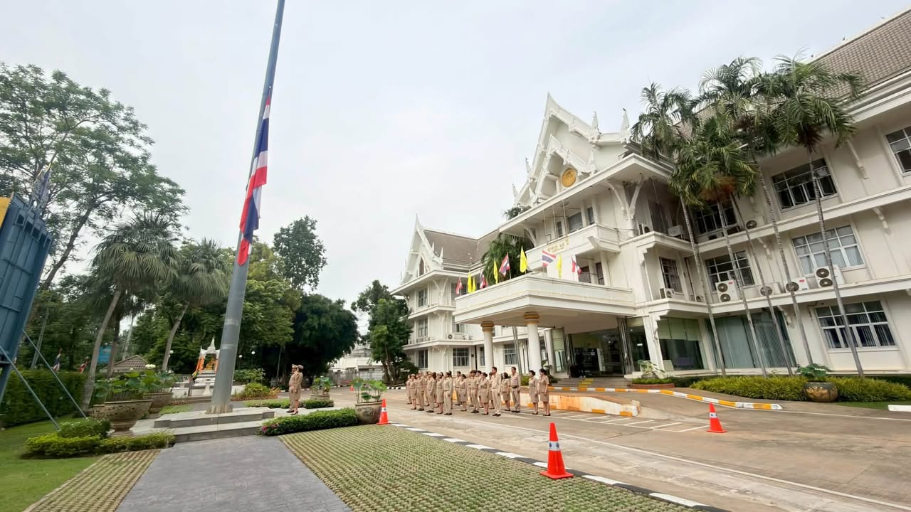 เทศบาลนครพิษณุโลก จัดกิจกรรมเคารพธงชาติ ประจำวันที่ 20 กรกฎาคม 2569