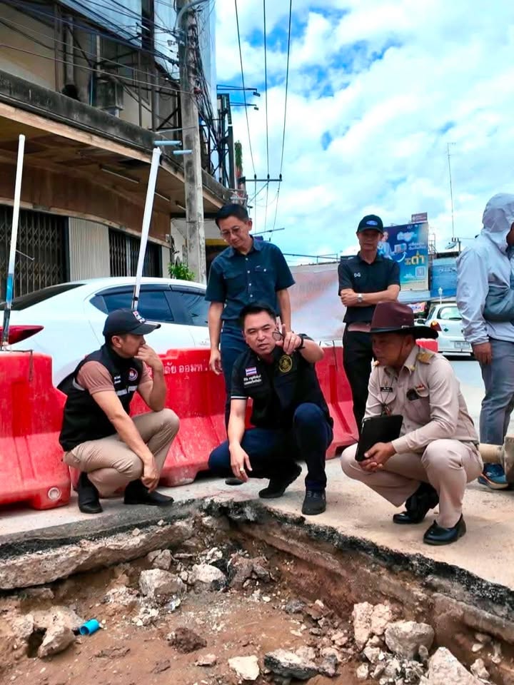 🔎 เทศบาลนครพิษณุโลก ติดตามตรวจสอบสภาพใต้ผิวจราจร ยกระดับความปลอดภัยของประชาชน