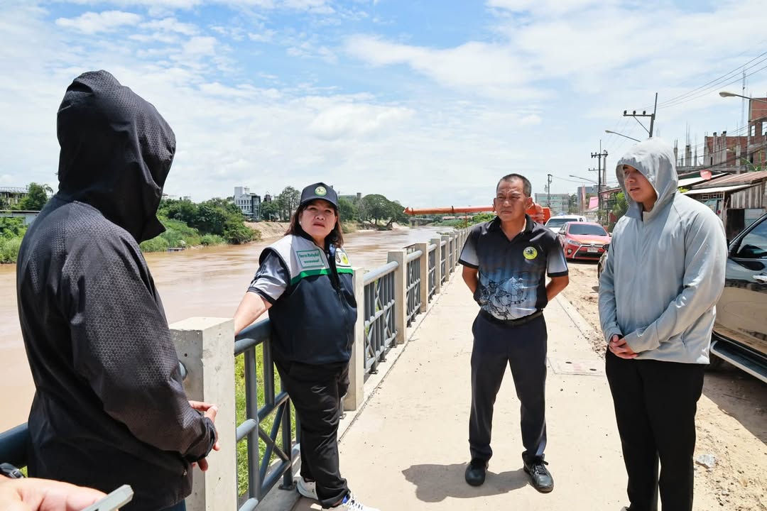 🚧 เทศบาลนครพิษณุโลก ลงพื้นที่ติดตามความคืบหน้า โครงการปรับปรุงภูมิทัศน์ริมแม่น้ำน่าน