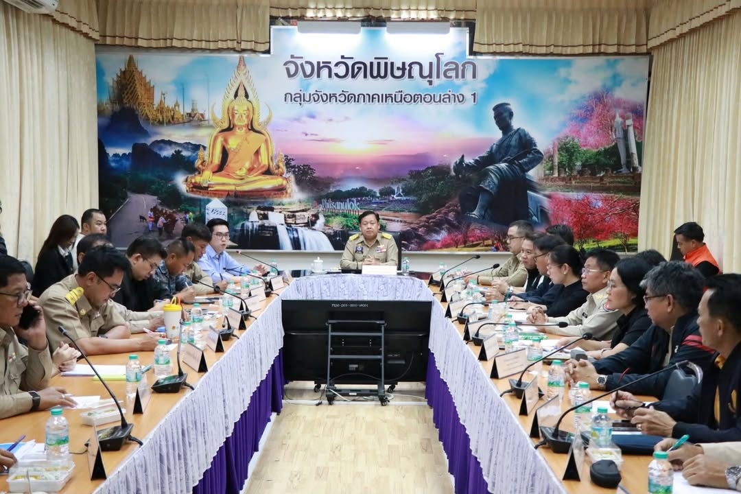 เทศบาลนครพิษณุโลก หารือแนวทางบริหารจัดการน้ำพื้นที่อำเภอเมือง บูรณาการหน่วยงานร่วมวางระบบระบายน้ำรับมืออุทกภัย
