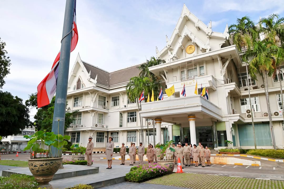 เทศบาลนครพิษณุโลก จัดกิจกรรมเคารพธงชาติ 🇹🇭🫡