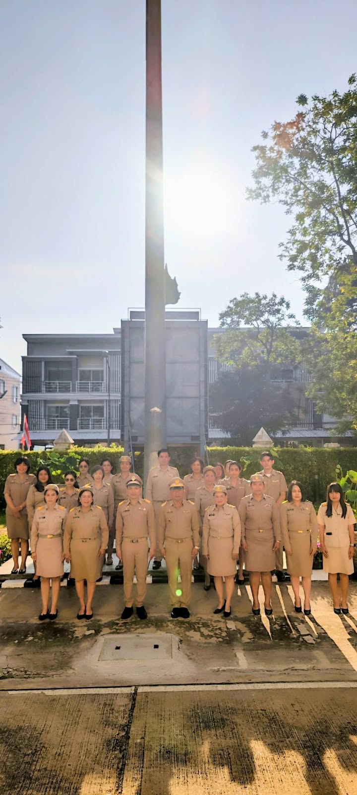 เทศบาลนครพิษณุโลก จัดกิจกรรมเคารพธงชาติ 🇹🇭🫡