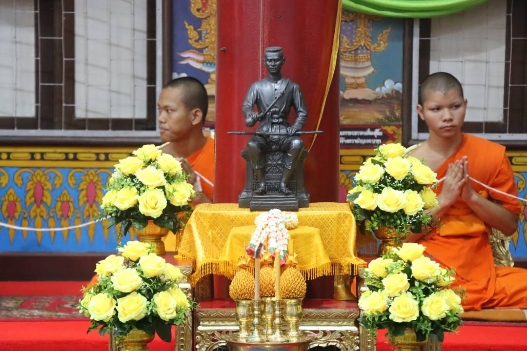เทศบาลนครพิษณุโลก ร่วมพิธีทำบุญวันคล้ายวันสวรรคตสมเด็จพระนเรศวรมหาราช ประจำปี 2569