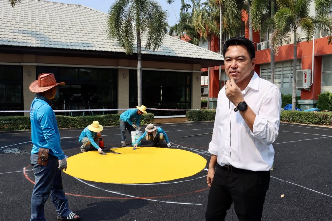 🏗️ เทศบาลนครพิษณุโลก ปรับปรุงสนามเด็กเล่นหน้าหอสมุดและฟิตเนสเทศบาลฯ ใกล้แล้วเสร็จ 💯🛝