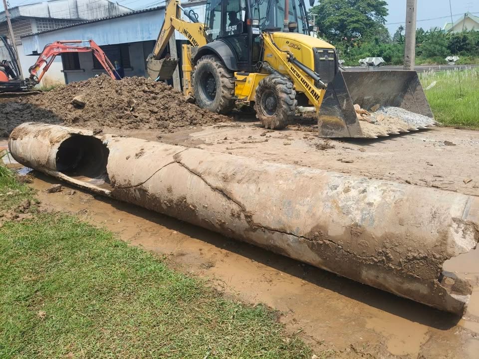 📌 จากปัญหาท่อขนาด 20 นิ้ว ชำรุด 📌